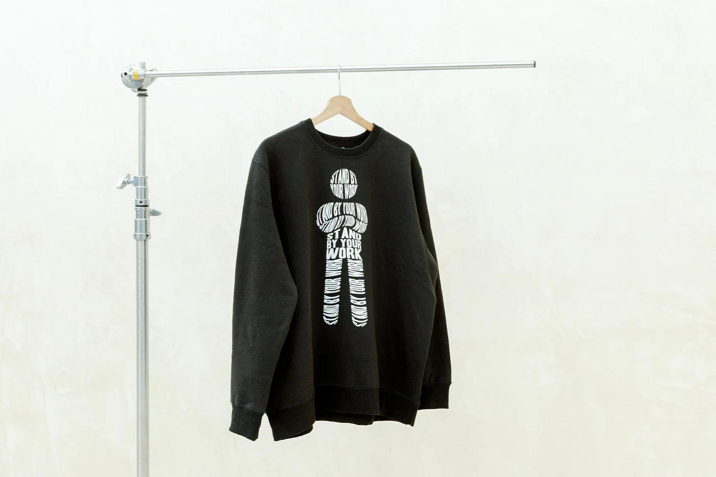 Stand by Your Work Sweater Black