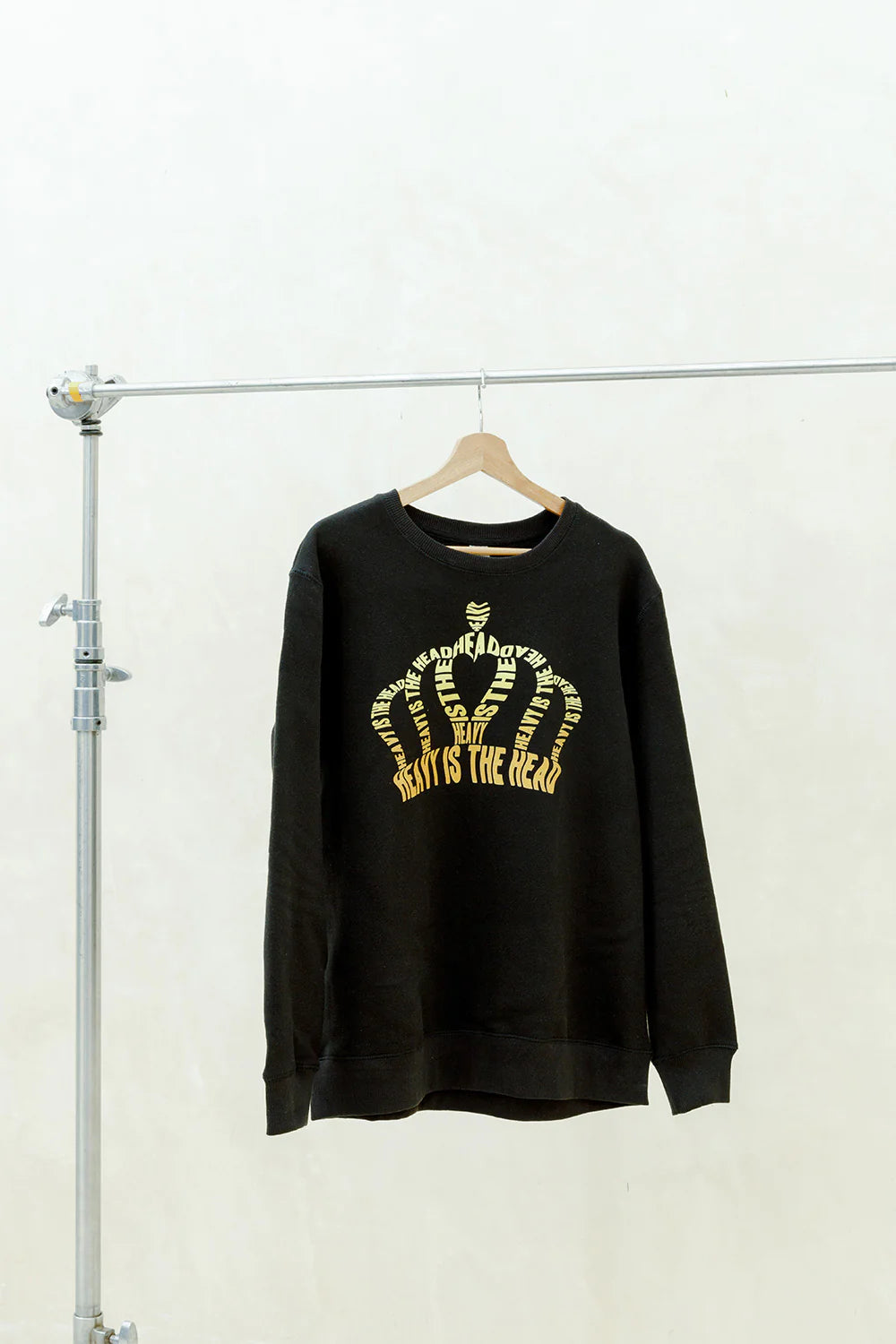 Heavy is the Head Sweater Black